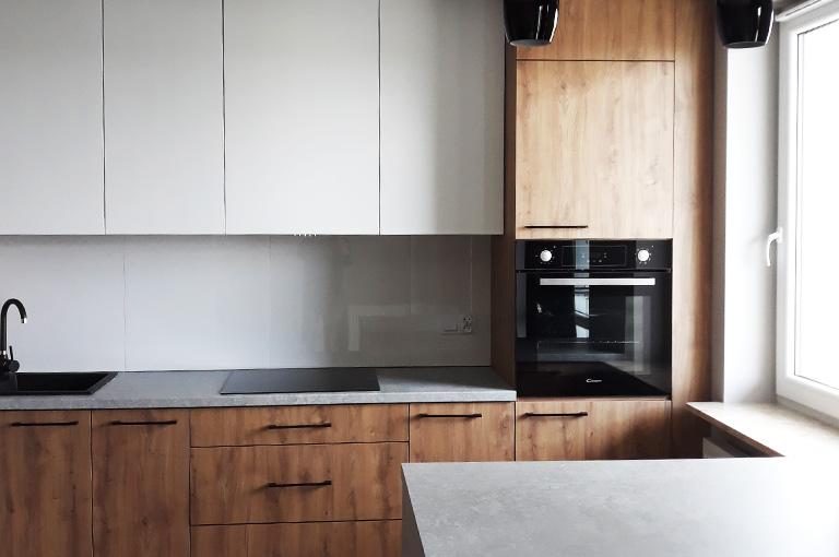 Kuchnia o zabudowie drewnianej